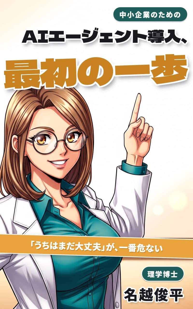 書籍『AIエージェント導入、最初の一歩』の表紙